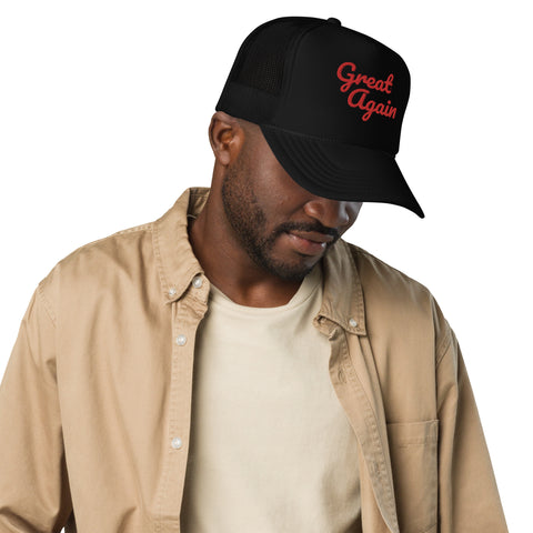 LOADWICK - Great Again Foam trucker hat
