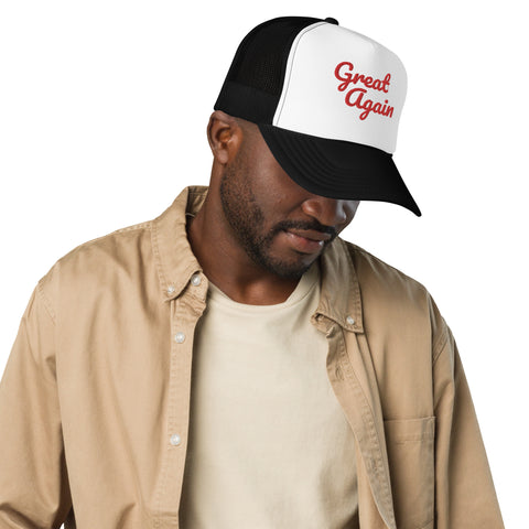 LOADWICK - Great Again Foam trucker hat