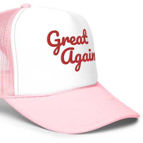 LOADWICK - Great Again Foam trucker hat