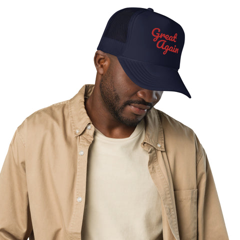 LOADWICK - Great Again Foam trucker hat