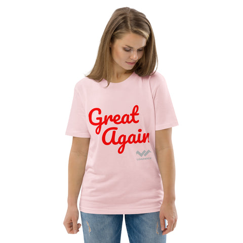 LOADWICK - Great Again Unisex organic cotton t-shirt