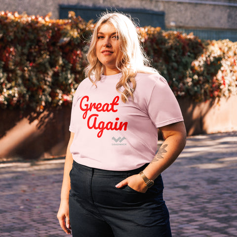 LOADWICK - Great Again Unisex organic cotton t-shirt