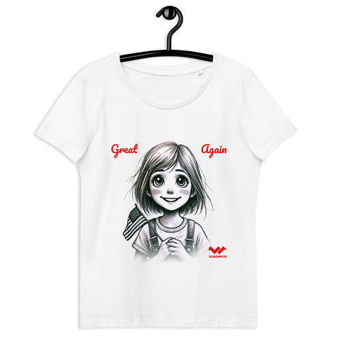 LOADWICK - Great Again Women's fitted eco tee