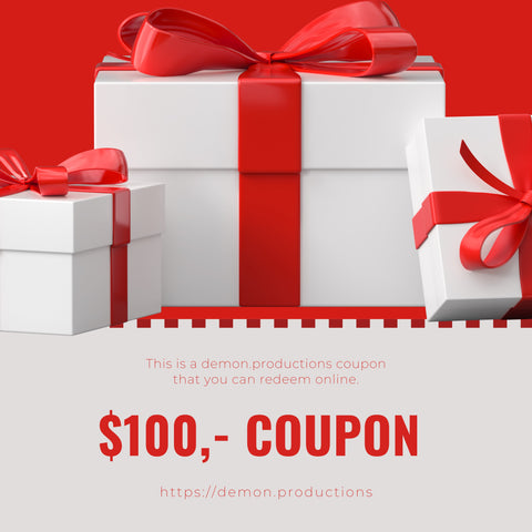 demon gift certificate