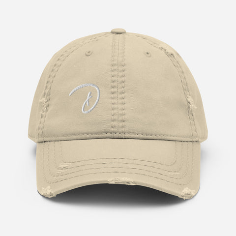 D LIKE DEMON distressed dad hat