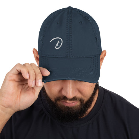 D LIKE DEMON distressed dad hat