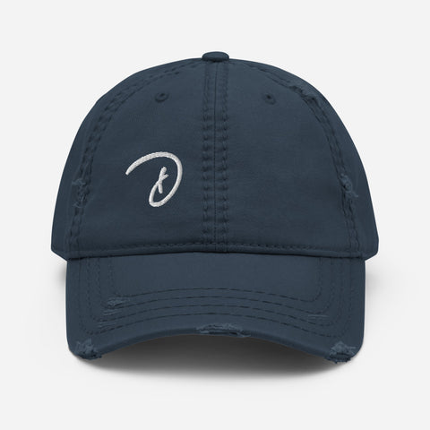 D LIKE DEMON distressed dad hat